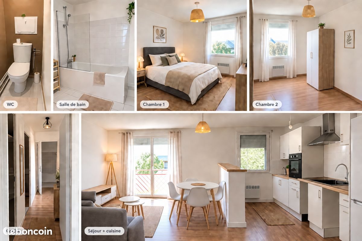 Appartement à louer, 62m², Montamisé
