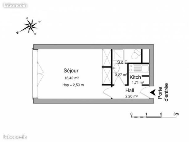 Appartement à louer, 24m², Aix-en-Provence