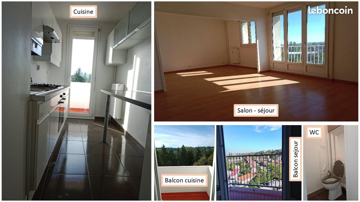Appartement à louer, 75m², Montbéliard