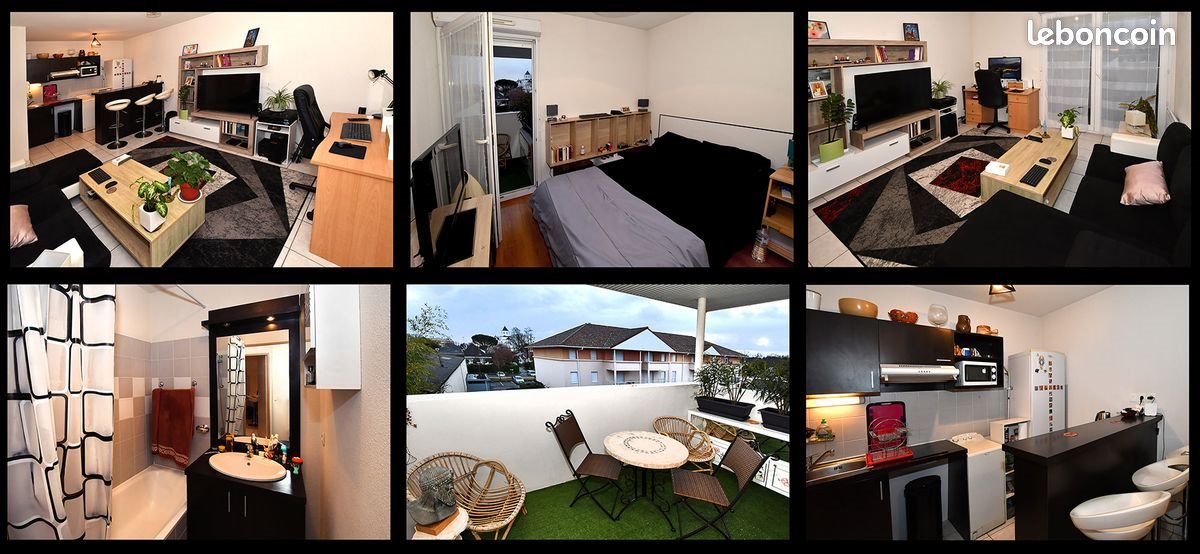 Appartement à louer, 36m², Lons
