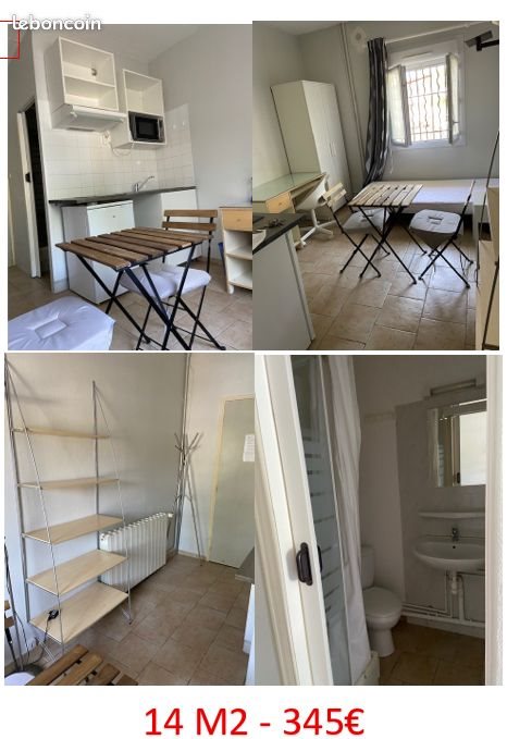 Appartement à louer, 20m², Nîmes