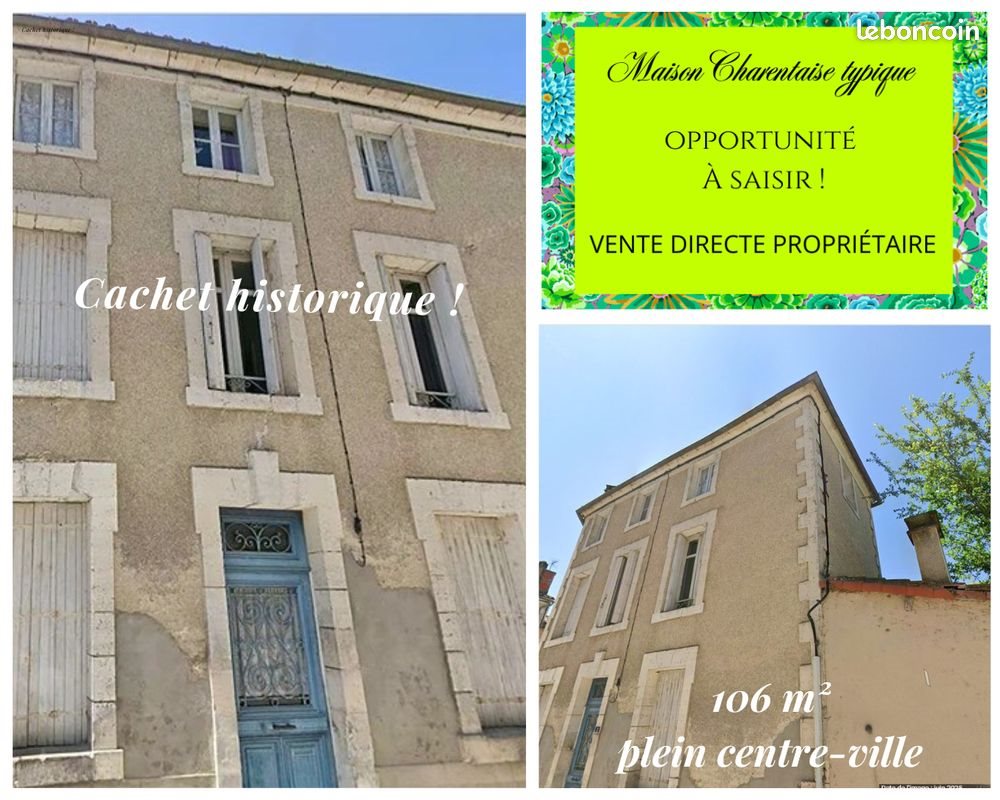 Maison à vendre, 106m², Aigre