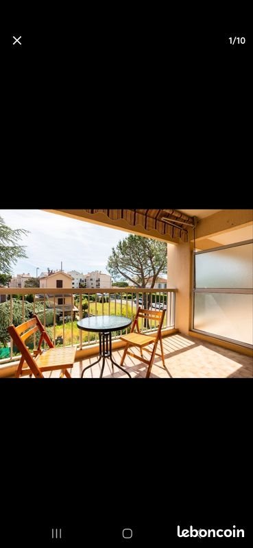 Appartement à louer, 19m², Antibes