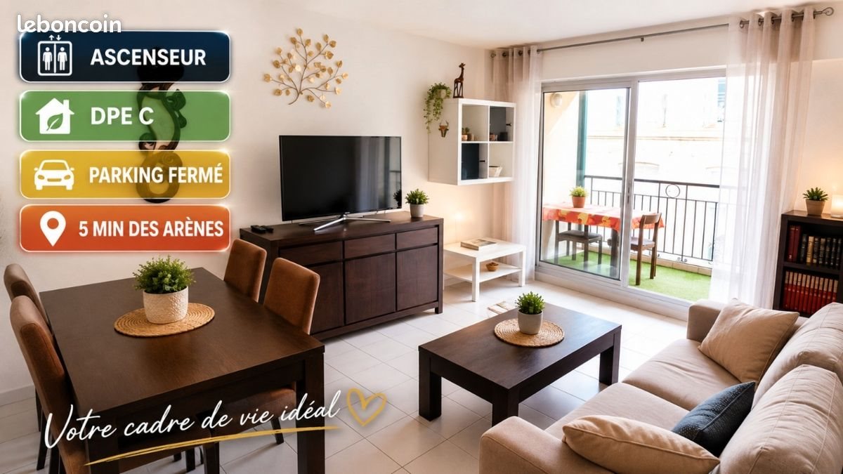 Appartement à vendre, 51m², Nîmes