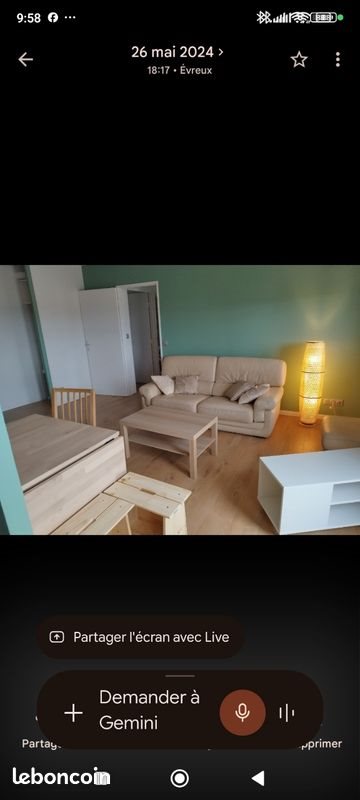 Appartement à louer, 45m², Évreux
