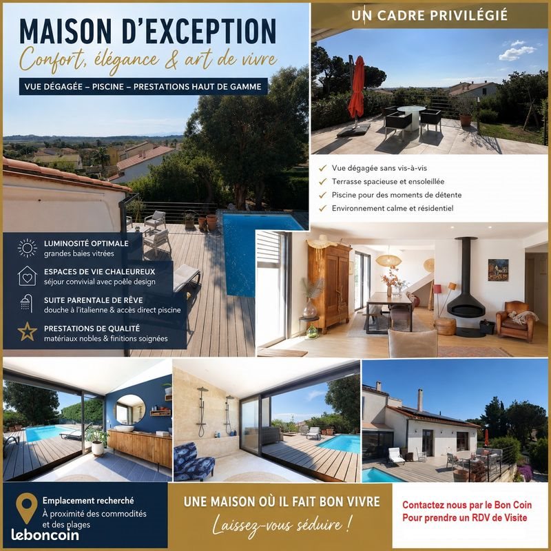 Maison à vendre, 183m², Canet-en-Roussillon