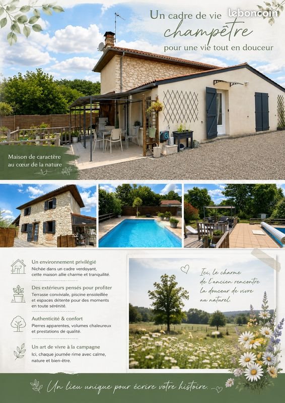 Maison à vendre, 102m², Heugas