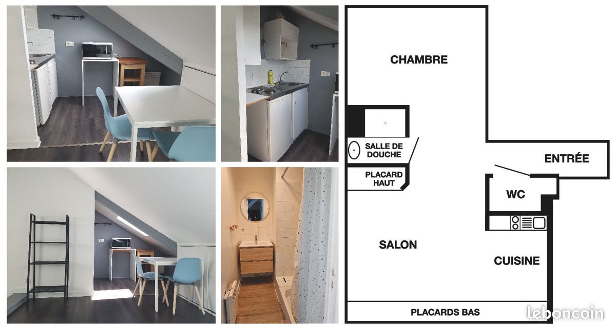 Appartement à louer, 36m², Nantes