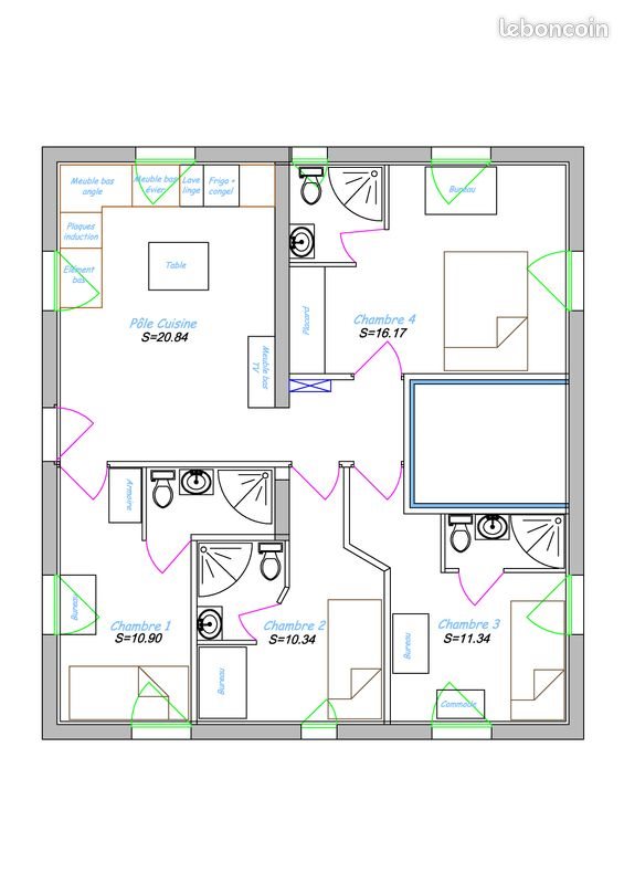 Appartement à louer, 13m², Faverges