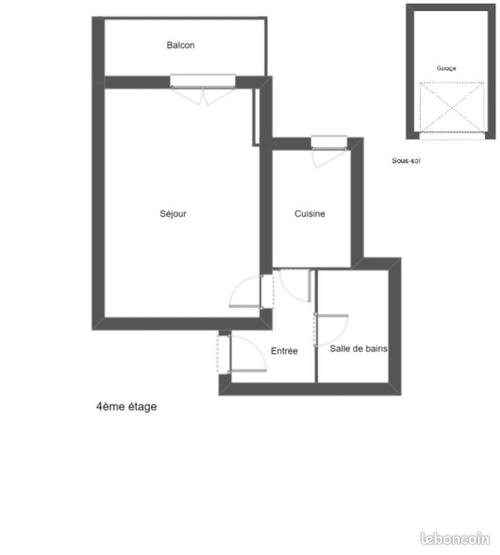 Appartement à louer, 32m², Toulouse