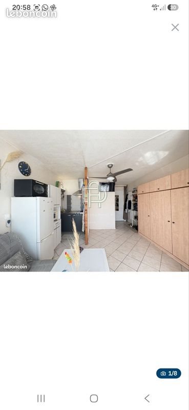Appartement à vendre, 21m², Gruissan