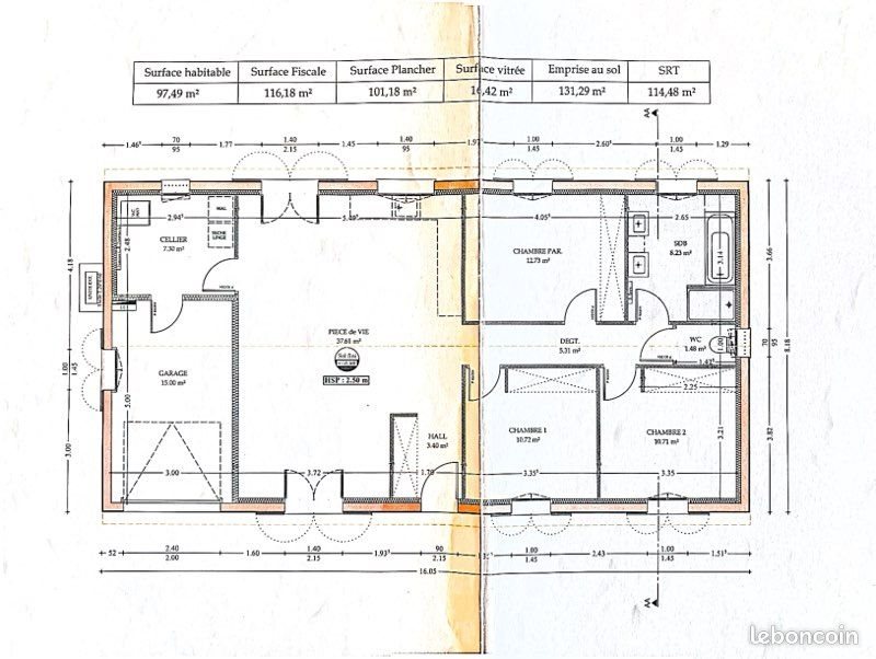 Maison à vendre, 98m², Périssac