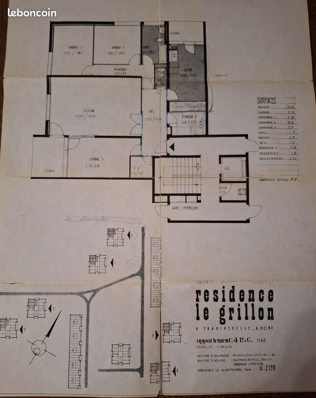 Appartement à vendre, 91m², Francheville