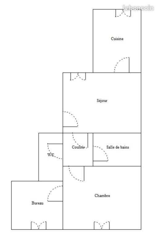 Appartement à louer, 51m², Nancy