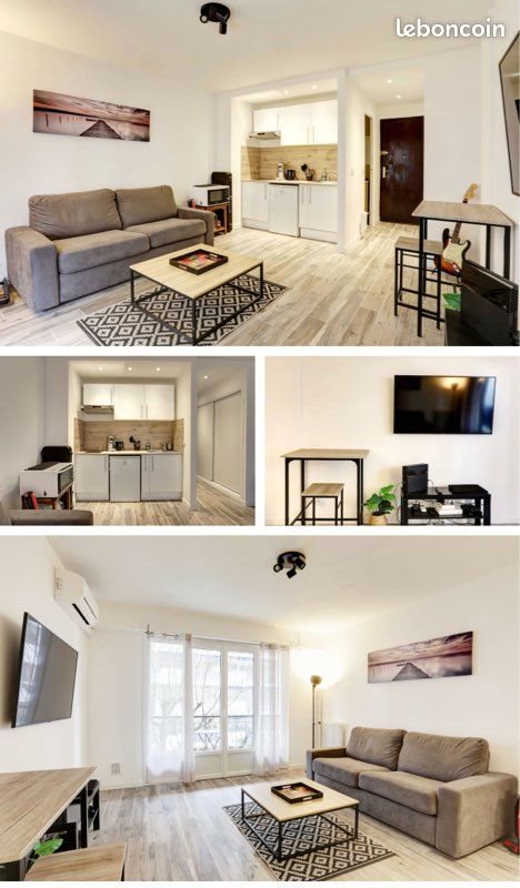 Appartement à louer, 24m², Antibes