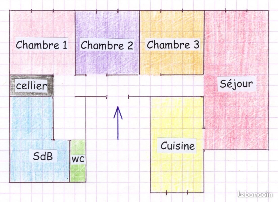 Appartement à louer, 97m², Sommières