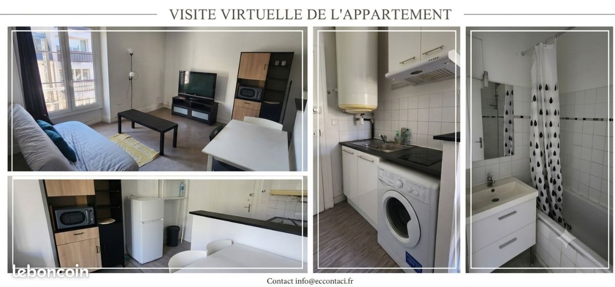 Appartement à louer, 37m², Le Mans