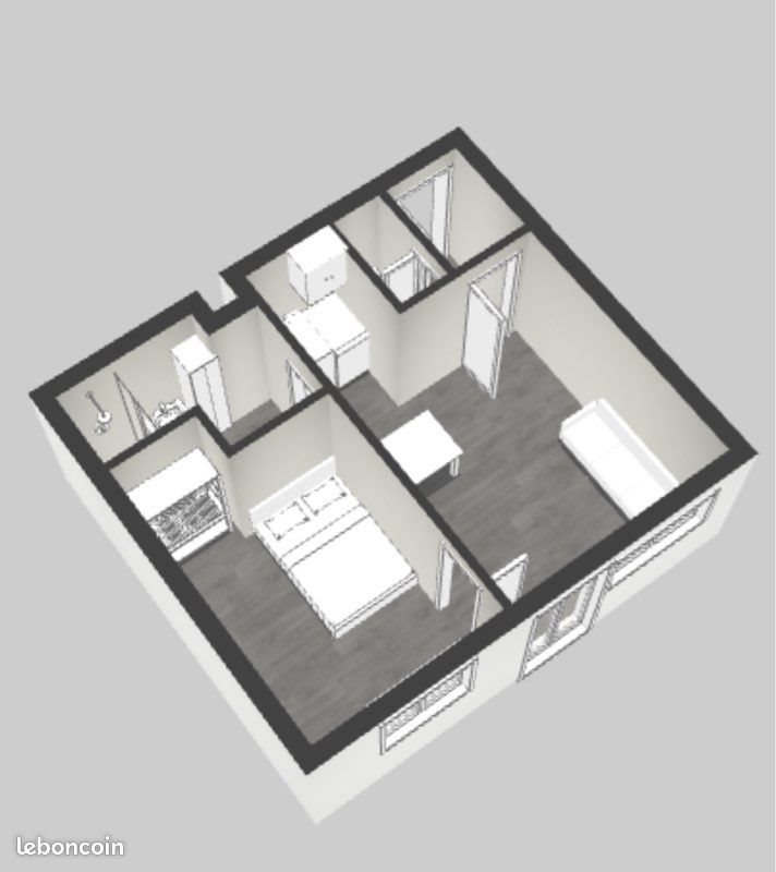 Appartement à louer, 32m², Rennes