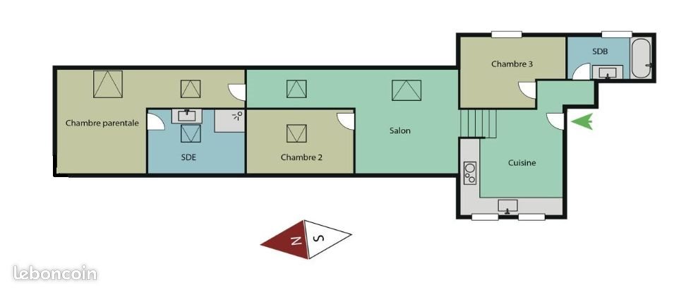 Appartement à vendre, 97m², Furdenheim