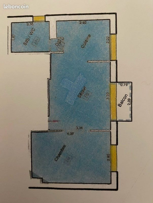 Appartement à vendre, 35m², Clamart