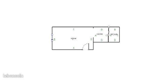Appartement à louer, 13m², Cucuron