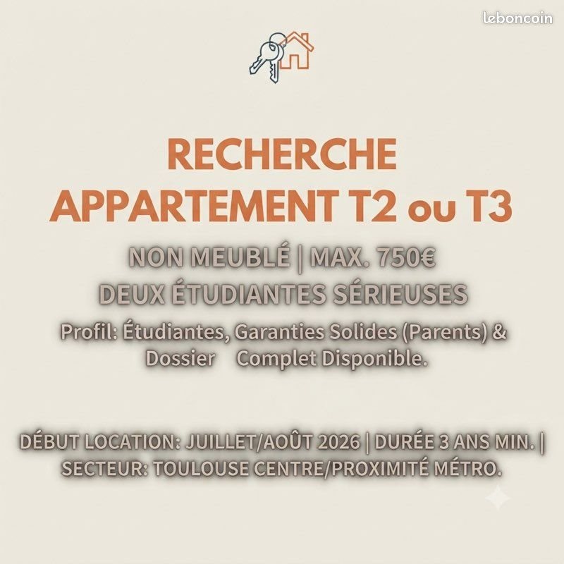 Appartement à louer, 40m², Toulouse