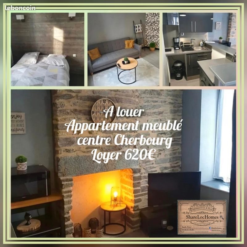 Appartement à louer, 35m², Cherbourg-Octeville