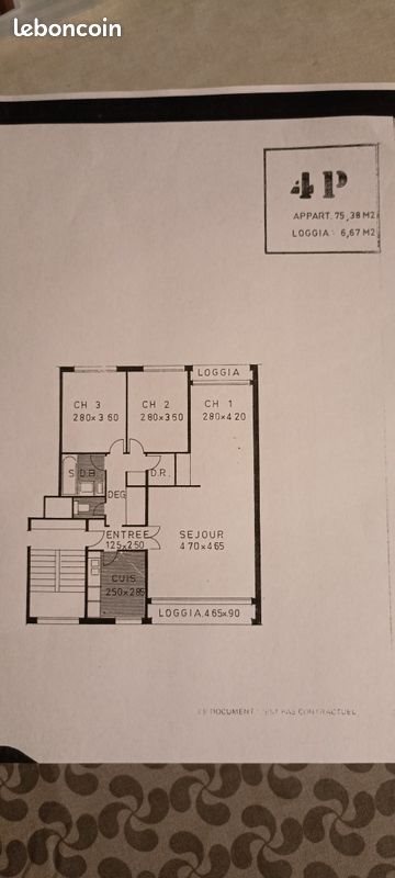 Appartement à louer, 73m², Saint-Yrieix-la-Perche