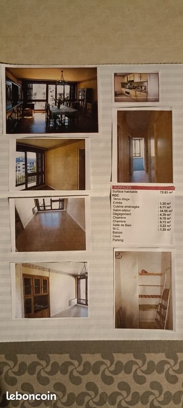 Appartement à louer, 73m², Saint-Yrieix-la-Perche