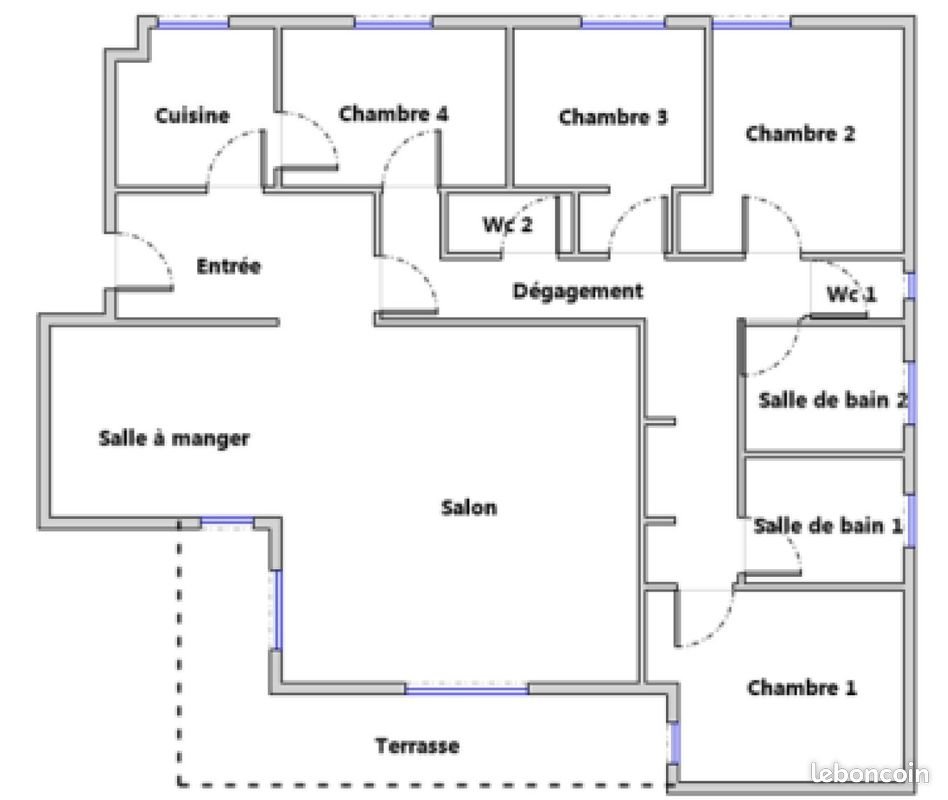 Appartement à vendre, 122m², Garches