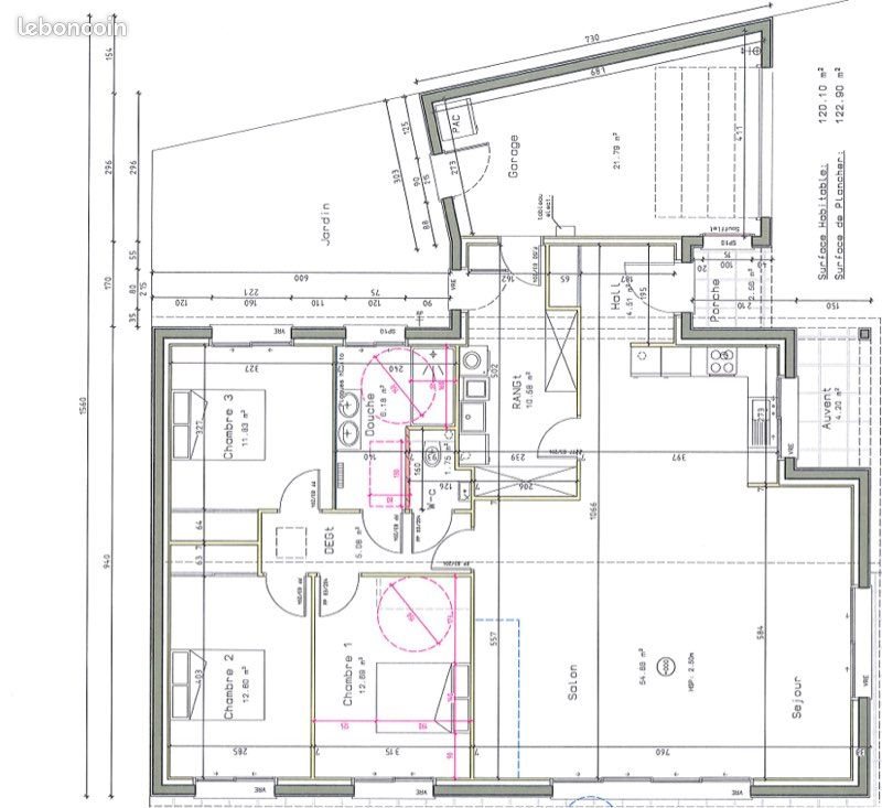 Maison à louer, 120m², Pontchâteau