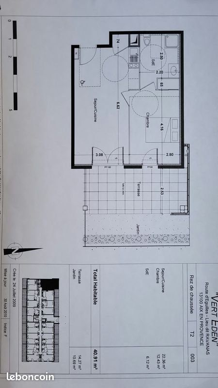 Appartement à louer, 41m², Aix-en-Provence