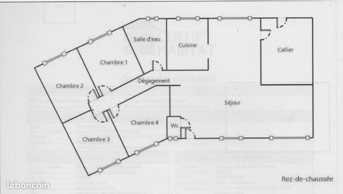 Maison à vendre, 101m², Guenrouet