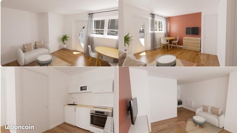 Appartement à louer, 24m², Saintes