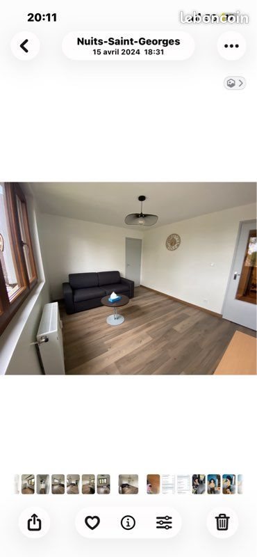 Appartement à louer, 29m², Nuits-Saint-Georges