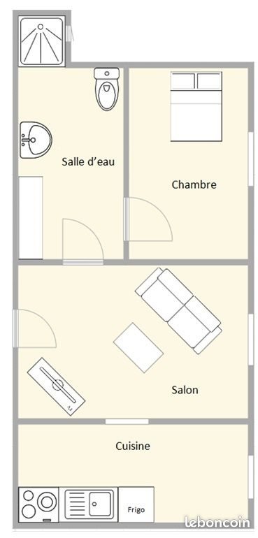 Appartement à louer, 30m², Aulnay-sous-Bois