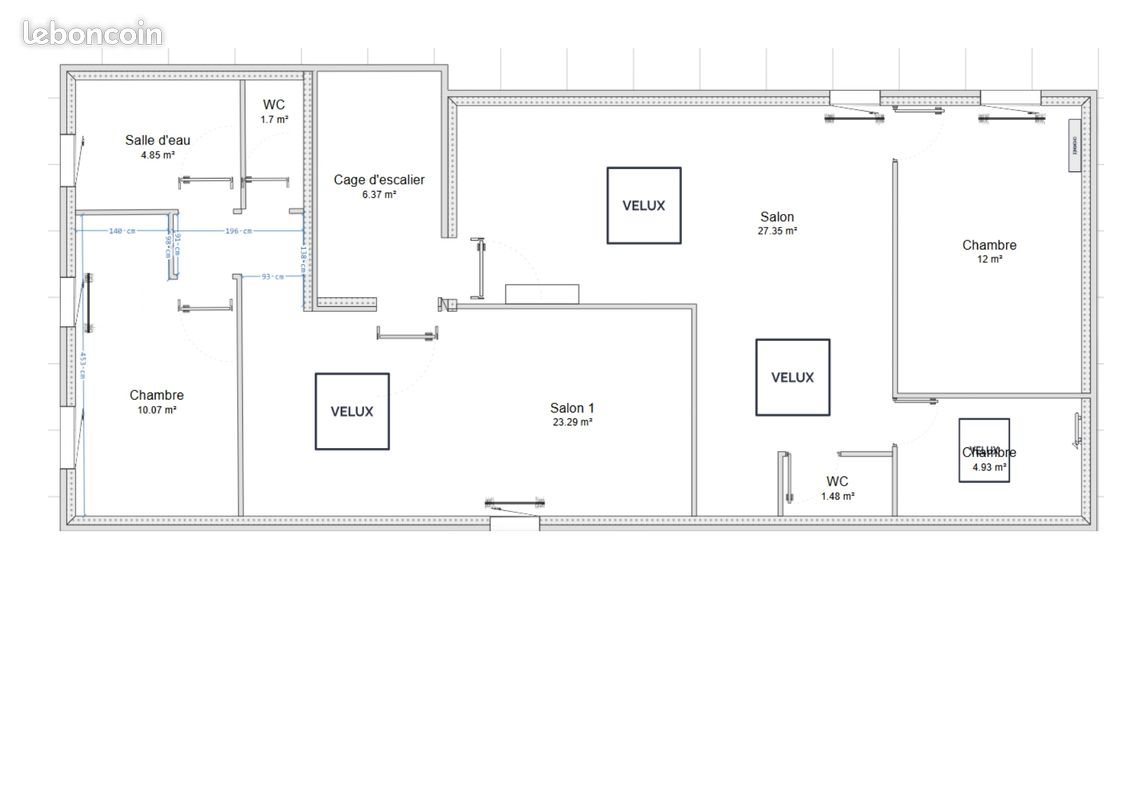 Appartement à vendre, 100m², Gannat