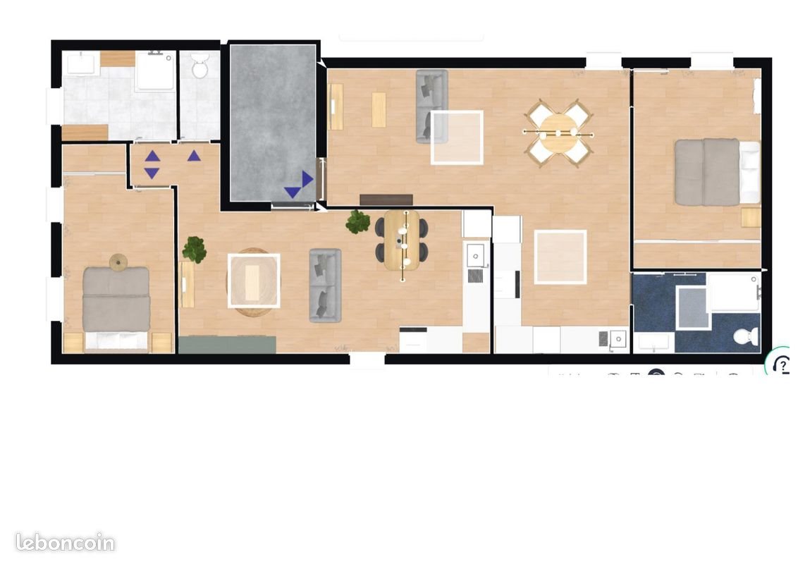 Appartement à vendre, 100m², Gannat