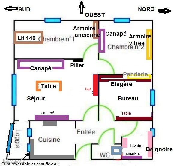Appartement à vendre, 62m², Pont-Saint-Esprit