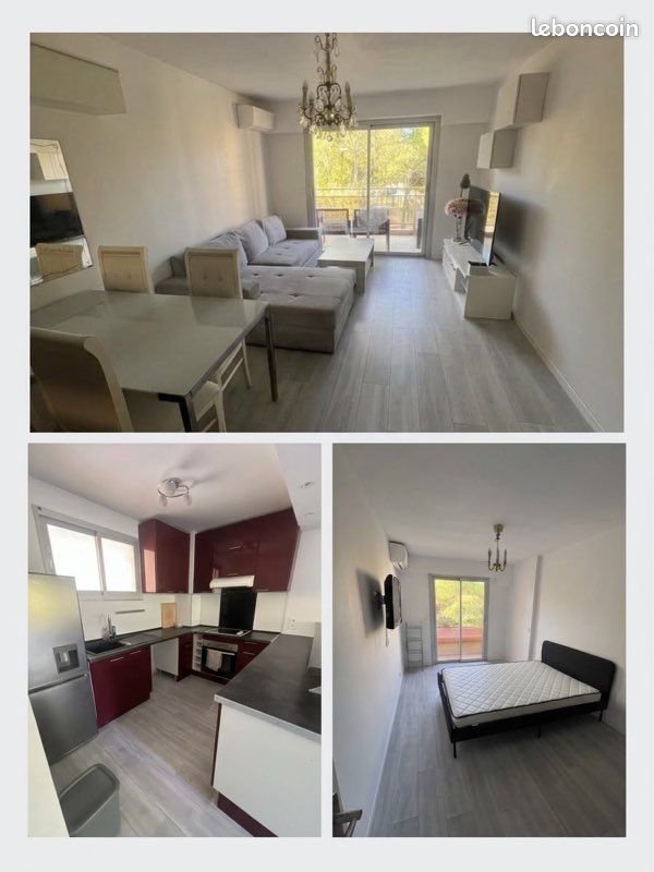 Appartement à louer, 46m², Cagnes-sur-Mer