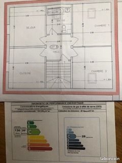 Appartement à louer, 56m², Exincourt