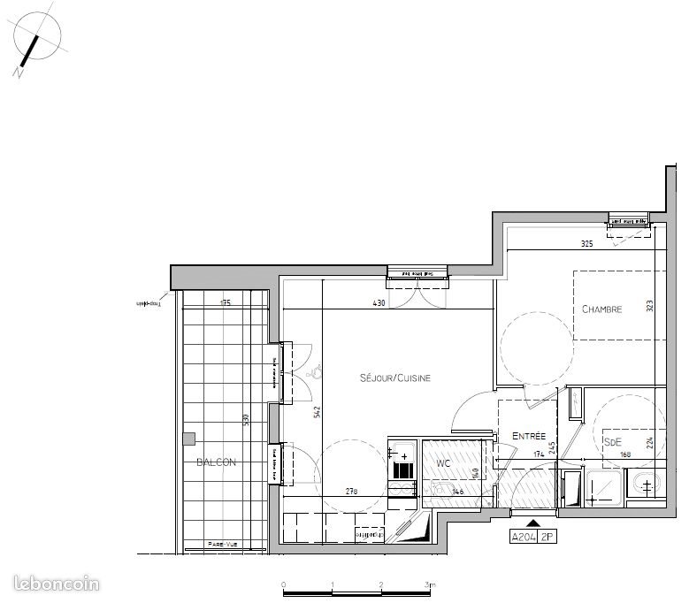Appartement à vendre, 40m², Bassussarry