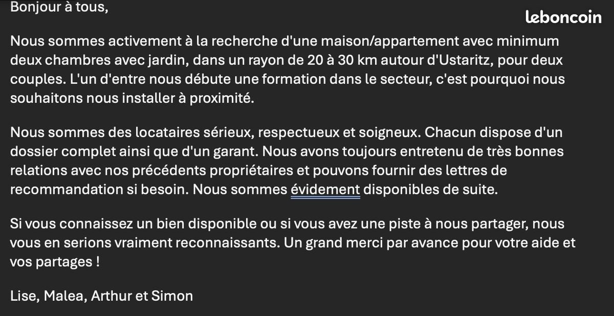 Maison à louer, 90m², Ustaritz