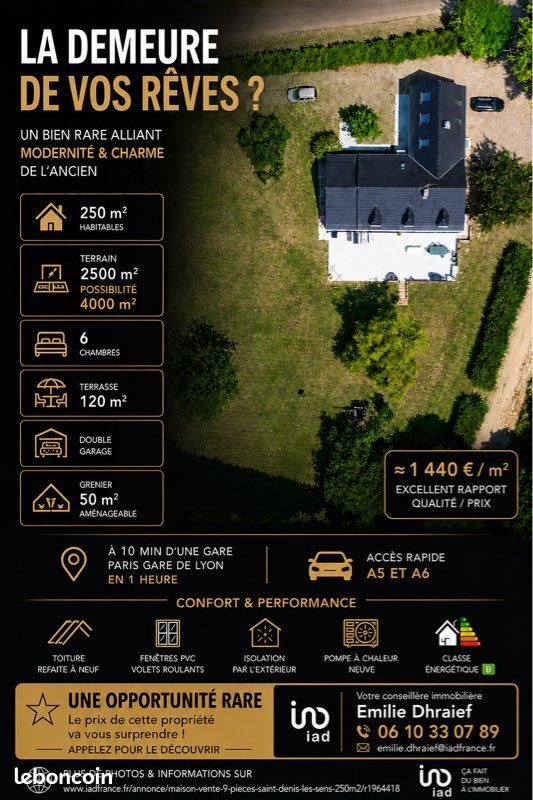 Maison à vendre, 250m², Lixy