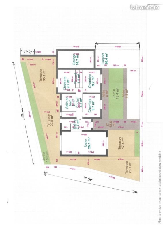 Maison à louer, 77m², La Garde
