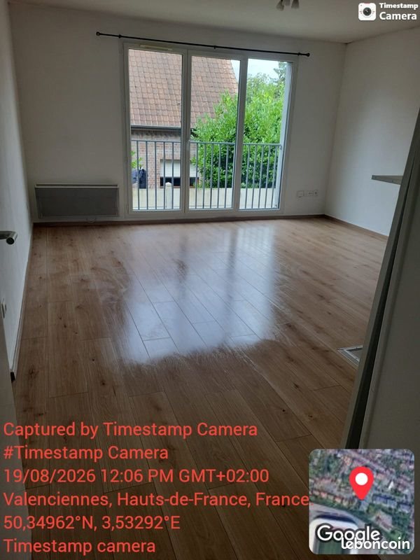 Appartement à louer, 48m², Valenciennes