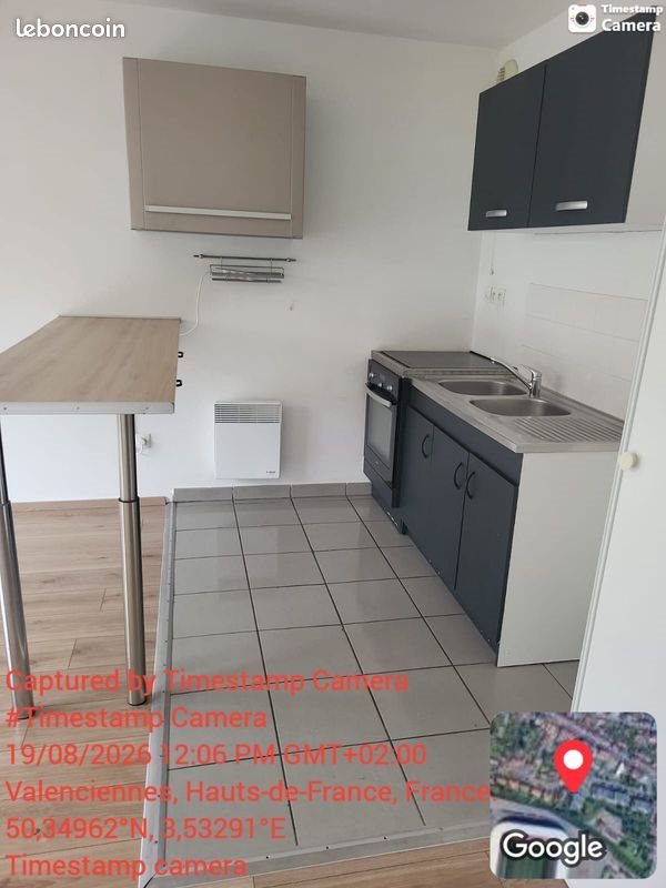 Appartement à louer, 48m², Valenciennes