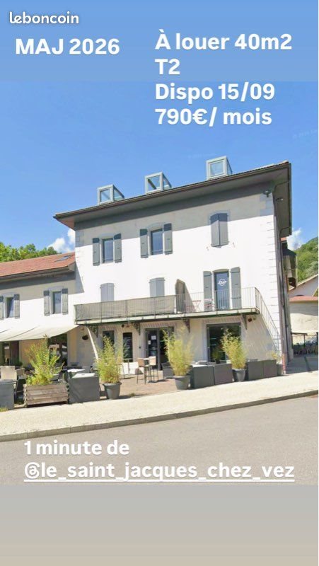 Appartement à louer, 40m², Sallanches