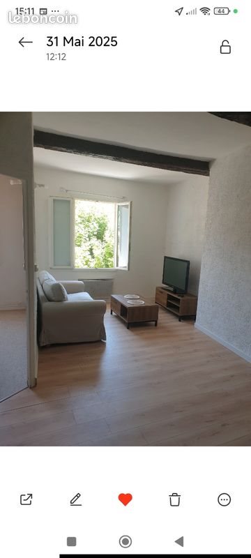 Appartement à louer, 43m², Barjols