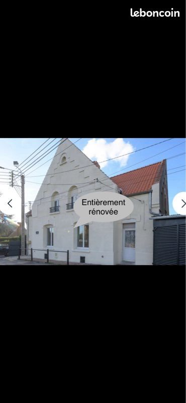 Maison à louer, 80m², Bourlon